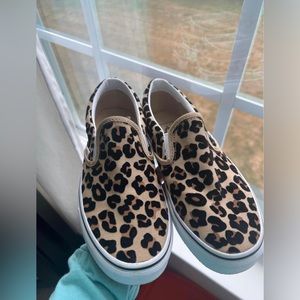 BRAND NEW Women’s Cheetah Print Vans